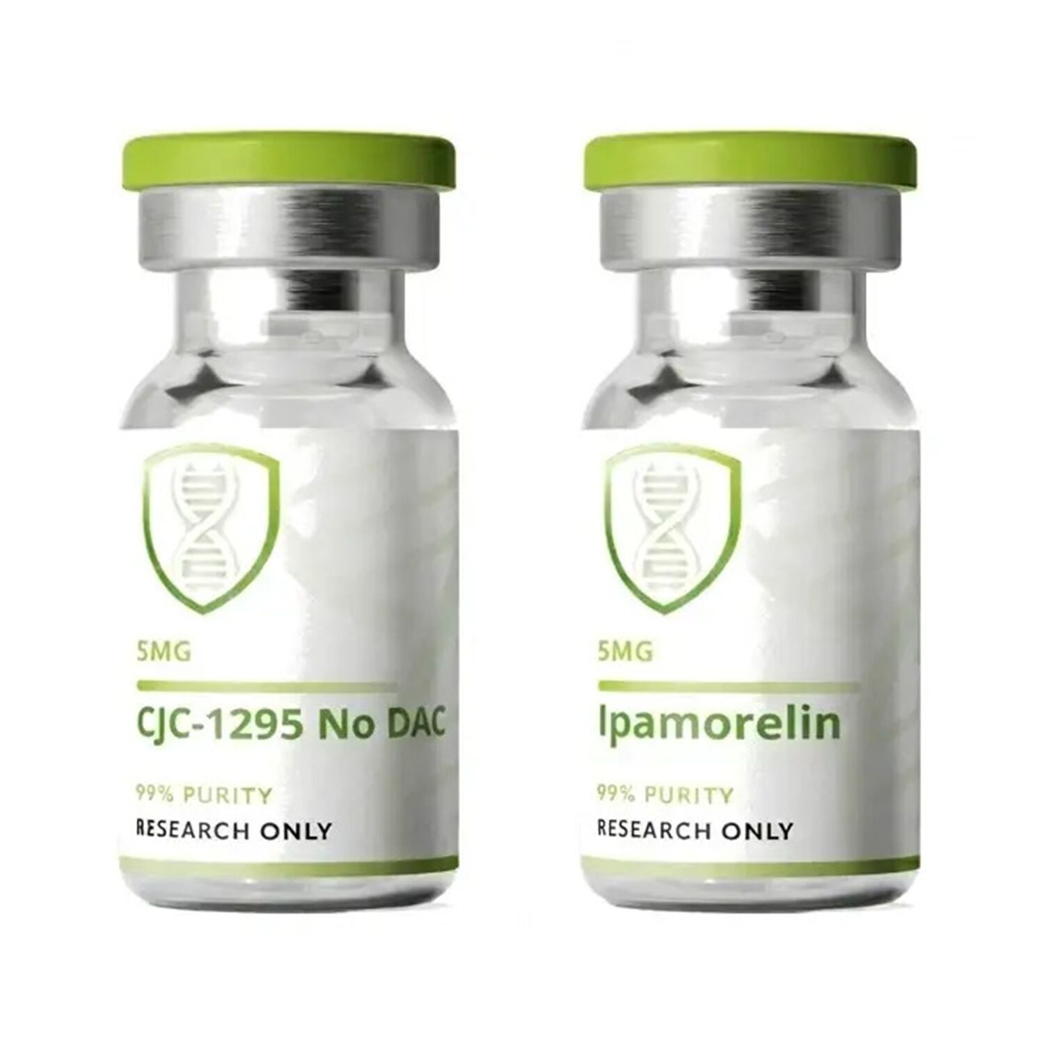 CJC-1295 NO DAC (5mg) + Ipamorelin (5mg) Blend